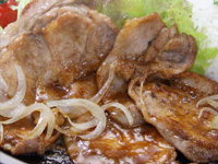 豚生姜焼きプレート